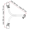 Uchwyt rowerowy Bike-Block Pro S 4 - Fiamma