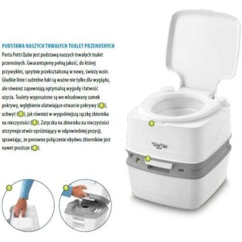 Toaleta turystyczna przenośna Porta Potti Excellence 565E Electric - Thetford