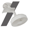 Wentylator akumulatorowy LED Clip fan rechargeable - EuroTrail