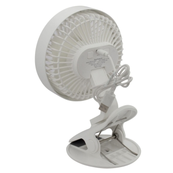 Wentylator akumulatorowy LED Clip fan rechargeable - EuroTrail