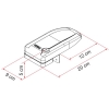 Zabezpieczenie drzwi Safe Door Magnum Frame - Fiamma