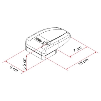 Zabezpieczenie drzwi Safe Door Frame White - Fiamma