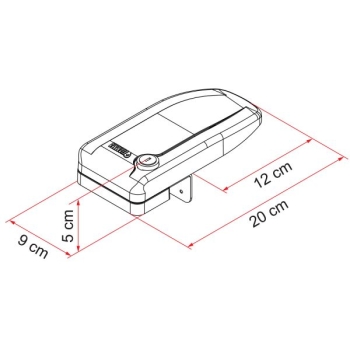 Zabezpieczenie drzwi Safe Door Magnum Frame - Fiamma