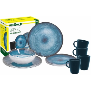 Zestaw obiadowy Melamine Set Breeze - Brunner 0830160N.C3B