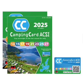 Karta kempingowa ACSI + przewodnik 2025 EN - acsi card 2025 CampingCard EN