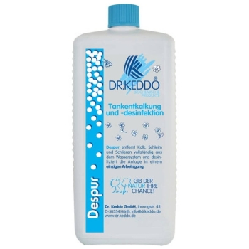 Preparat odwapnienie i dezynfekcja zbiornika Despur 250ml Dr.Keddo