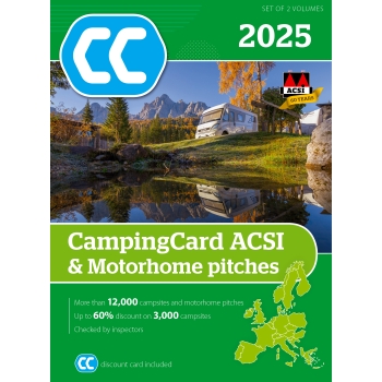 CampingCard ACSI 2025 + Miejsca Postojowe dla Kamperów 2025