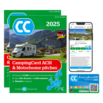 CampingCard ACSI 2025 + Miejsca Postojowe dla Kamperów 2025