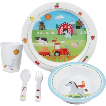 Zestaw obiadowy dla dzieci - Kid Set Farm Boy 3+ Brunner