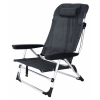 Krzesło plażowe Beach Chair Marbella Charcoal - EuroTrail