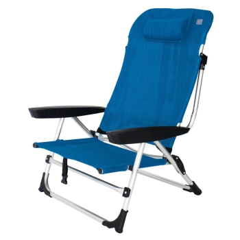 Krzesło plażowe Beach Chair Marbella Royal Blue - EuroTrail