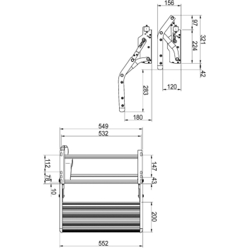 Stopień wejściowy elektryczny STEP SGL V15 12V 550 - Thule