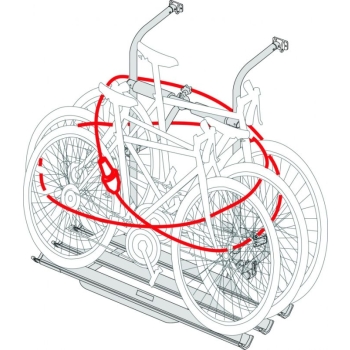 Zabezpieczenie do bagażników rowerowych Cable Lock - Fiamma